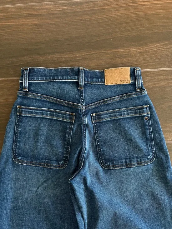 Madewell Emmett Wide Leg Jeans Size 26 P - Picture 4 of 9